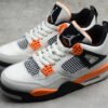 AIR JORDAN 4 STARFISH SAIL_BLACK-STARFISH-LIGHT SMOKE GREY
