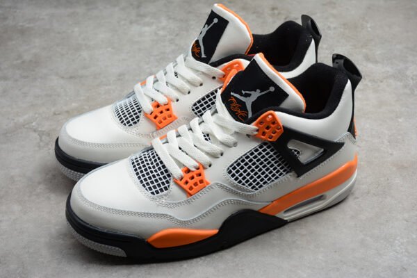 AIR JORDAN 4 STARFISH SAIL_BLACK-STARFISH-LIGHT SMOKE GREY