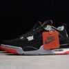 AIR JORDAN 4 RETRO SINGLES DAY_TATTO BLACK_FIRE RED-BLACK-WHITE