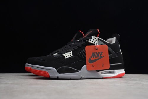 AIR JORDAN 4 RETRO SINGLES DAY_TATTO BLACK_FIRE RED-BLACK-WHITE