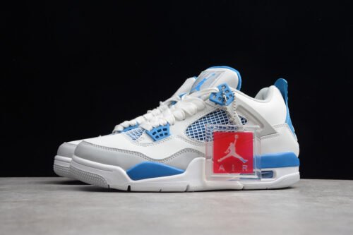 AIR JORDAN 4 RETRO DARK GREY_GREEN GLOW-CEMENT GREY-BLACK