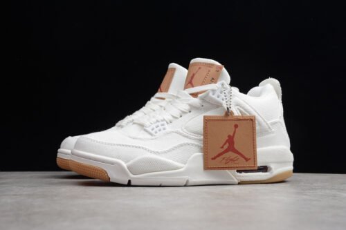 AIR JORDAN 4 RETRO CACTUS JACK UNIVERSITY WHITE_BLUE