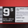 AIR JORDAN 4 RETRO FIRE RED WHITE_CLARET RED-BLACK