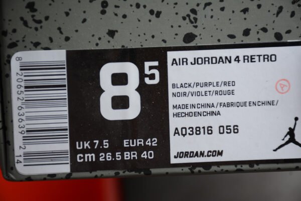 AIR JORDAN 4 RETRO KNICKS WHITE_ROYAL BLUE-ORANGE