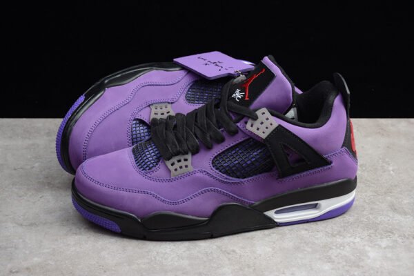 AIR JORDAN 4 RETRO LS OREO BLACK_TECH GREY-BLACK