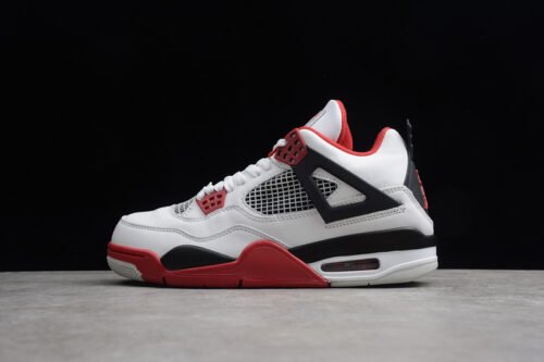 AIR JORDAN 4 RETRO BRED 2019 RELEASE BLACK_FIRE RED-CEMENT GREY