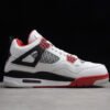AIR JORDAN 4 RETRO BRED 2019 RELEASE BLACK_FIRE RED-CEMENT GREY
