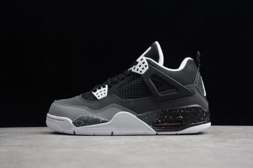AIR JORDAN 4 RETRO FEAR PACK BLACK_WHITE-COOL GREY_PLTNM