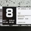 TRAVIS SCOTTS X AIR JORDAN 4 CACTUS JACK OLIERS UNIVERSITY BLUE