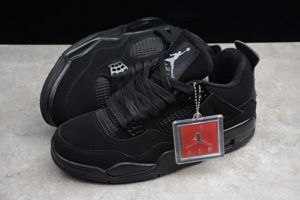 AIR JORDAN 4 RETRO BLACK_BLACK-LT GRAPHITE