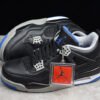 AIR JORDAN 4 RETRO ALTERNATE BLACK_GAME ROYAL-MATTE SILVER