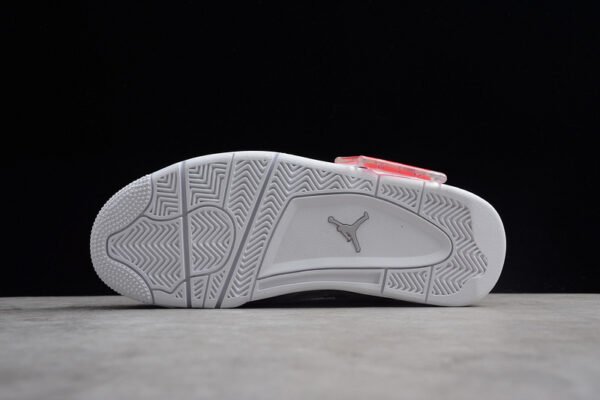 AIR JORDAN 4 IV RETRO PURE MONEY WHITE_METALLIC SILVER