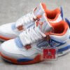 AIR JORDAN 4 RETRO KNICKS WHITE_ROYAL BLUE-ORANGE