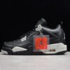 AIR JORDAN 4 RETRO LS OREO BLACK_TECH GREY-BLACK