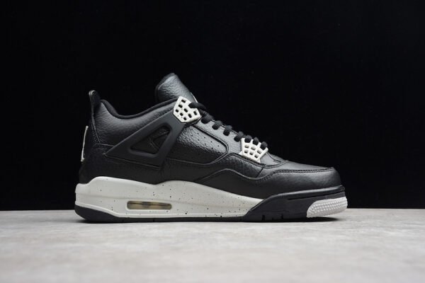 AIR JORDAN 4 RETRO LS OREO BLACK_TECH GREY-BLACK