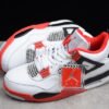 AIR JORDAN 4 RETRO 2012 RELEASE WHITE_VARSITY RED-BLACK