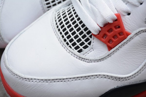 AIR JORDAN 4 RETRO 2012 RELEASE WHITE_VARSITY RED-BLACK