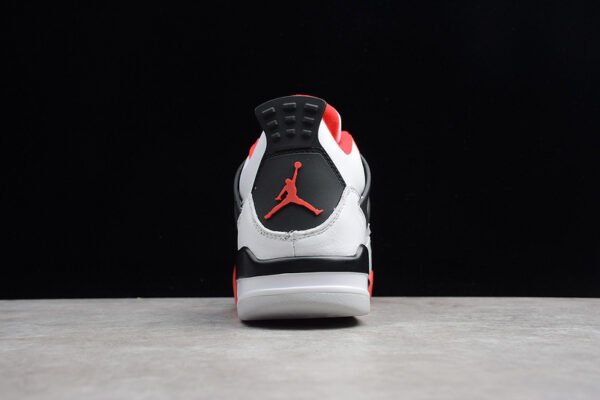 AIR JORDAN 4 RETRO 2012 RELEASE WHITE_VARSITY RED-BLACK