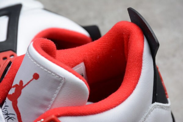 AIR JORDAN 4 RETRO 2012 RELEASE WHITE_VARSITY RED-BLACK