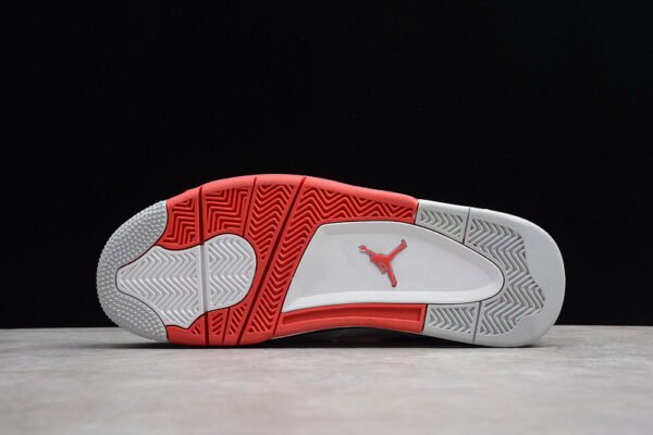 AIR JORDAN 4 RETRO 2012 RELEASE WHITE_VARSITY RED-BLACK