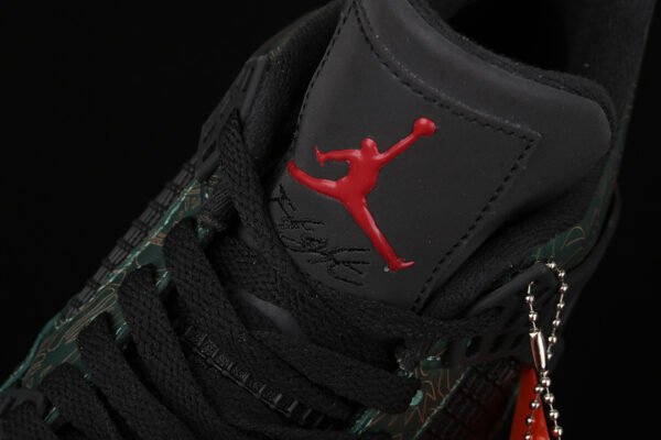 AIR JORDAN 4 LASER GREEN_BLACA_WHITE