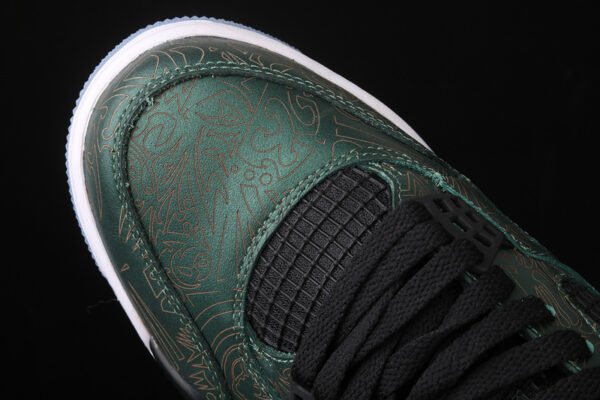 AIR JORDAN 4 LASER GREEN_BLACA_WHITE