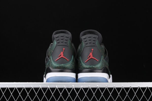 AIR JORDAN 4 LASER GREEN_BLACA_WHITE