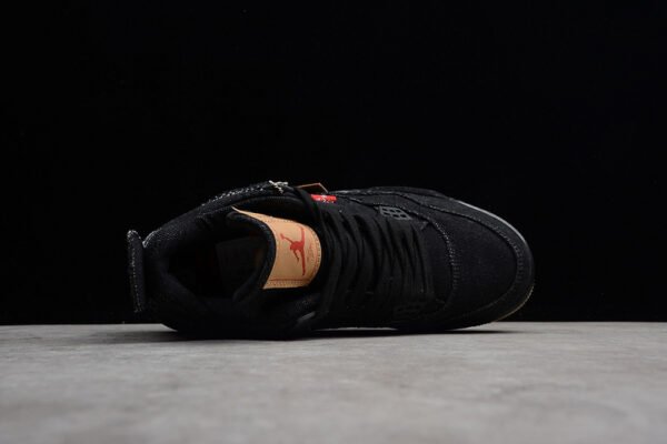 AIR JORDAN 4 RETRO LEVIS NRG LEVIS BLACK_BLACK_BLACK