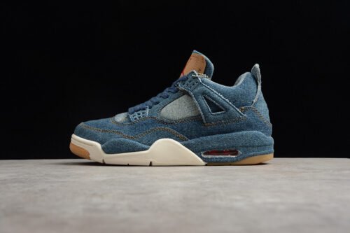 LEVIS X AIR JORDAN 4 DENIM_DENIM-SAIL-GAME RED
