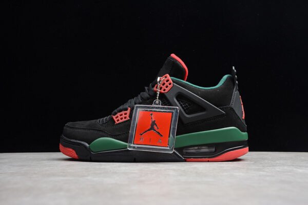 AIR JORDAN 4 NRG BLACK_GORGE GREEN-VARSITY RED