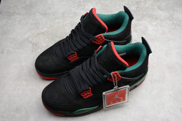 AIR JORDAN 4 NRG BLACK_GORGE GREEN-VARSITY RED