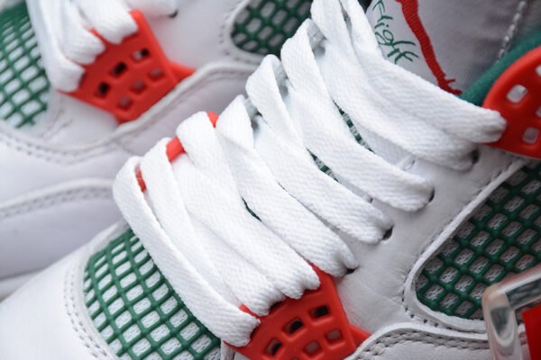 AIR JORDAN 4 NRG WHITE_GORGE GREEN-VARSITY RED