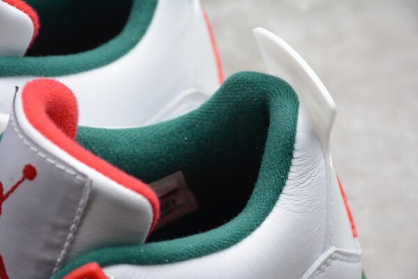 AIR JORDAN 4 NRG WHITE_GORGE GREEN-VARSITY RED