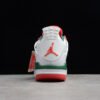 AIR JORDAN 4 NRG WHITE_GORGE GREEN-VARSITY RED