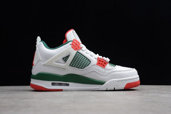 AIR JORDAN 4 NRG WHITE_GORGE GREEN-VARSITY RED