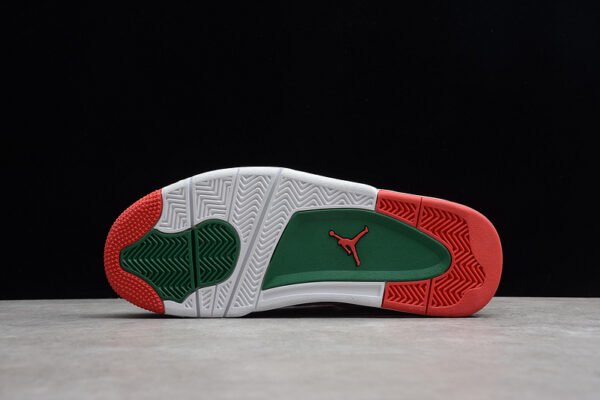 AIR JORDAN 4 NRG WHITE_GORGE GREEN-VARSITY RED