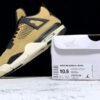 H12 AIR JORDAN 4 RETRO FOSSIL MUSHROM_BLACK_PALE IVORY