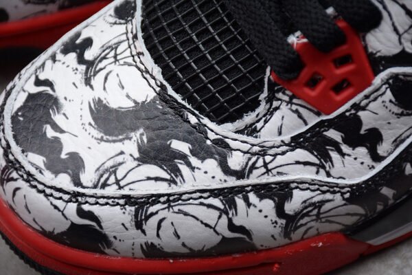 AIR JORDAN 4 IV RETRO BLACK_FIRE RED-BLACK-WHITE