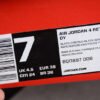 AIR JORDAN 4 IV RETRO BLACK_FIRE RED-BLACK-WHITE