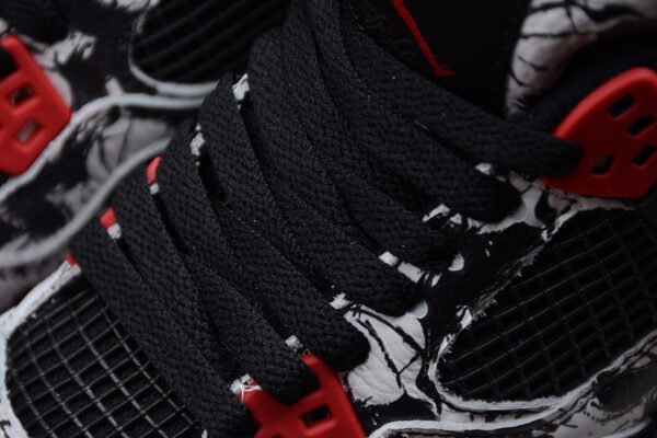 AIR JORDAN 4 IV RETRO BLACK_FIRE RED-BLACK-WHITE
