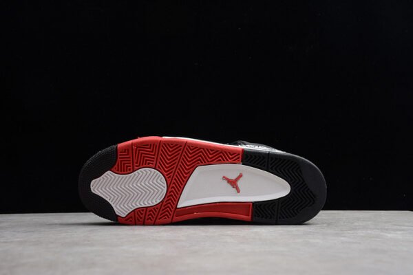 AIR JORDAN 4 IV RETRO BLACK_FIRE RED-BLACK-WHITE