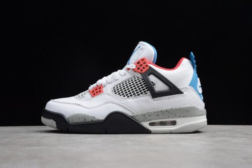 GZ AIR JORDAN 4 WHAT THE BLACK_WHITE_RED