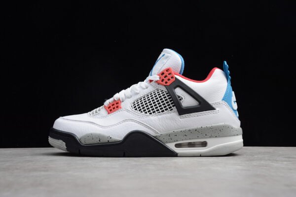 GZ AIR JORDAN 4 WHAT THE BLACK_WHITE_RED