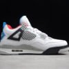 GZ AIR JORDAN 4 WHAT THE BLACK_WHITE_RED