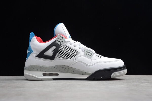 GZ AIR JORDAN 4 WHAT THE BLACK_WHITE_RED