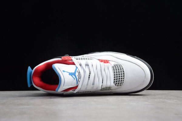 GZ AIR JORDAN 4 WHAT THE BLACK_WHITE_RED