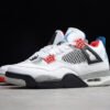 GZ AIR JORDAN 4 WHAT THE BLACK_WHITE_RED