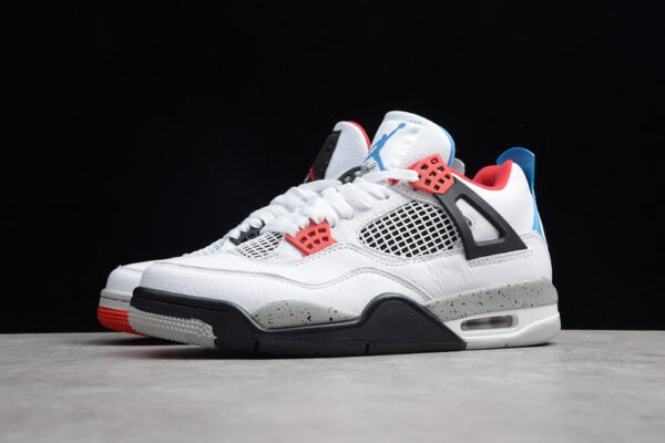 GZ AIR JORDAN 4 WHAT THE BLACK_WHITE_RED