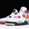 H12 AIR JORDAN 4 RETRO WHAT THE WHITE_BLUE_RED