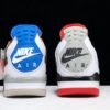 H12 AIR JORDAN 4 RETRO WHAT THE WHITE_BLUE_RED